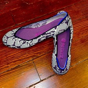 BNIB Rothy's Wisteria Violet Flats Size 9